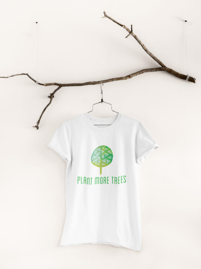 "Plant More Trees" Organic Cotton Women's T-shirt